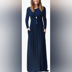 HAOMEILI LongSleeve Maxi Dress Size Large